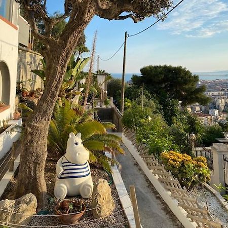 Superbe Appartement Grande Corniche Vue Sur Mer Nice A 4 Min Du Centre Ville Exterior photo