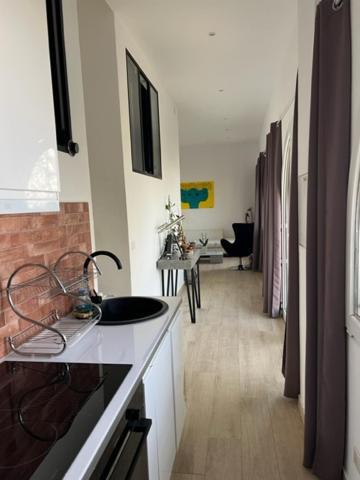 Superbe Appartement Grande Corniche Vue Sur Mer Nice A 4 Min Du Centre Ville Exterior photo
